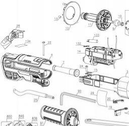 DeWalt DWE43214NVS spare parts