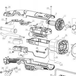 DeWalt DWE43840CN spare parts