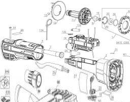 DeWalt DWE46202 spare parts
