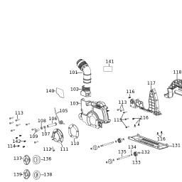 DeWalt DWE46225 spare parts