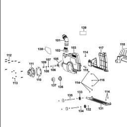 DeWalt DWE46229 spare parts