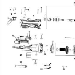 DeWalt DWE4997P spare parts
