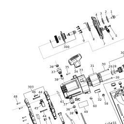 DeWalt DWE5615B spare parts