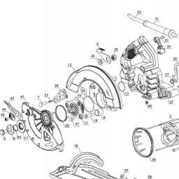 DeWalt DWE574 spare parts