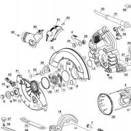 DeWalt DWE575K spare parts