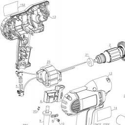 DeWalt DWE6401DS spare parts