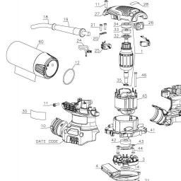 DeWalt DWE6411 spare parts