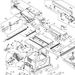 DeWalt DWE7470 spare parts