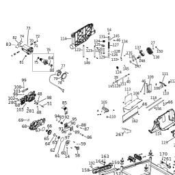 DeWalt DWE7491EXB spare parts