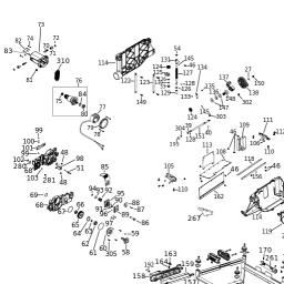 DeWalt DWE7492 spare parts