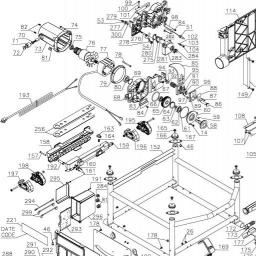 DeWalt DWE7499GD spare parts