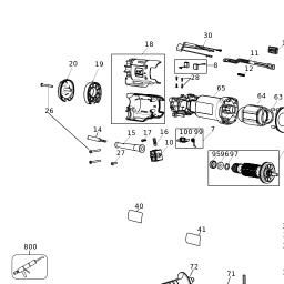 DeWalt DWE8300S spare parts