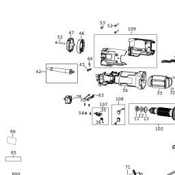 DeWalt DWE8420 spare parts