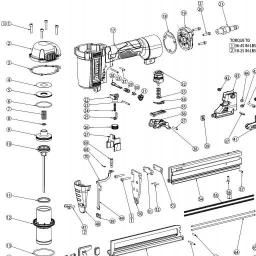 DeWalt DWFP1838 spare parts