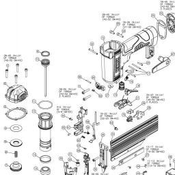 DeWalt DWFP2350K spare parts