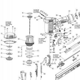 DeWalt DWFP72155 spare parts
