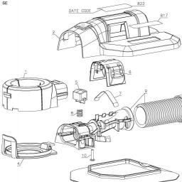 DeWalt DWH050K spare parts