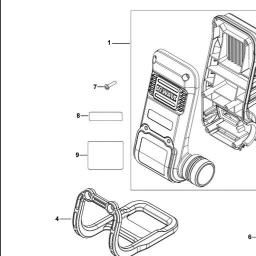 DeWalt DWH079D spare parts