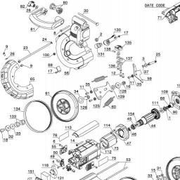 DeWalt DWM120K spare parts