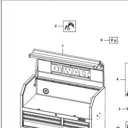 DeWalt DWMT1-74433 spare parts