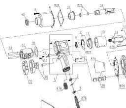 DeWalt DWMT74271 spare parts