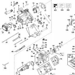DeWalt DWS520K spare parts