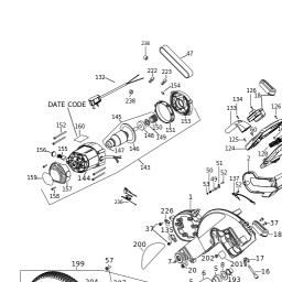 DeWalt DWS780EXB spare parts
