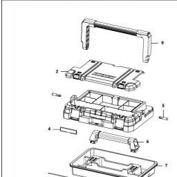 DeWalt DWST1-75774 spare parts