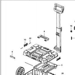 DeWalt DWST1-75799 spare parts