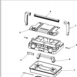 DeWalt DWST83343-1 spare parts