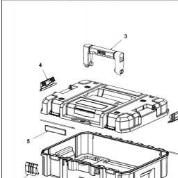 DeWalt DWST83345-1 spare parts