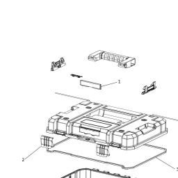 DeWalt DWST83454-1 spare parts