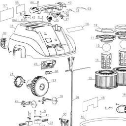 DeWalt DWV010X spare parts