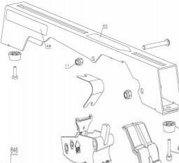 DeWalt DWX725B spare parts
