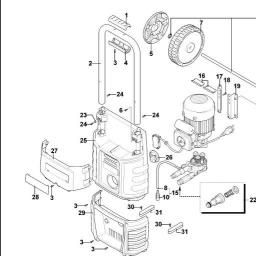 DeWalt DXPW001E spare parts
