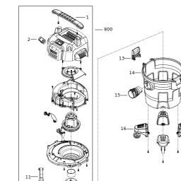 DeWalt DXV20P-QT spare parts