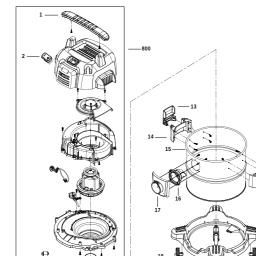 DeWalt DXV20S-QT spare parts