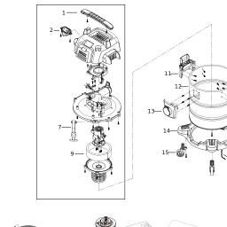 DeWalt DXV25S spare parts