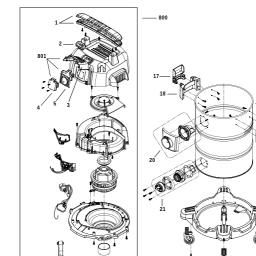 DeWalt DXV30SAPTA-QT spare parts