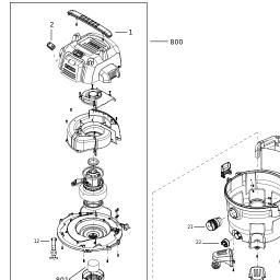 DeWalt DXV34P-QT spare parts