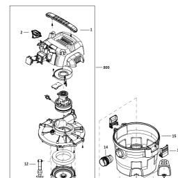 DeWalt DXV34PTA spare parts