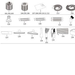 DeWalt DXV53PRO spare parts