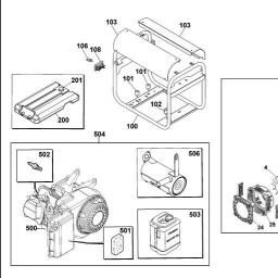 DeWalt PE402SHI01A spare parts