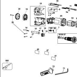 DeWalt STMT71651 spare parts