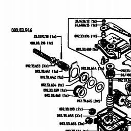 Golf 370 BMR 4 spare parts