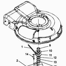MTD SP 53 CWH spare parts