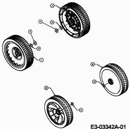 MTD 46 SPBM spare parts