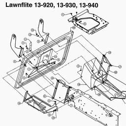 MTD (1996) 13-304P / 136C450D611 spare parts