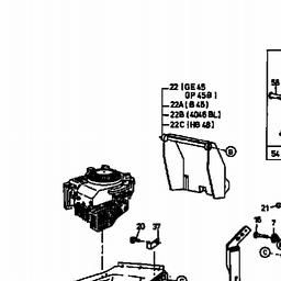 MTD GE 45 spare parts