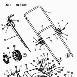 MTD 46 E spare parts